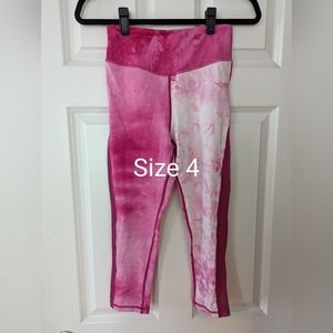 Zyia pink Hendrix capris